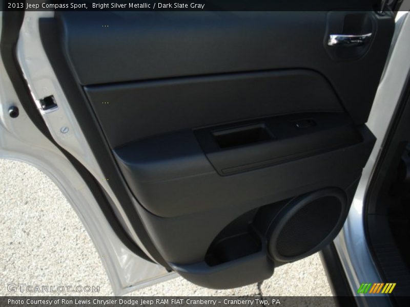 Bright Silver Metallic / Dark Slate Gray 2013 Jeep Compass Sport