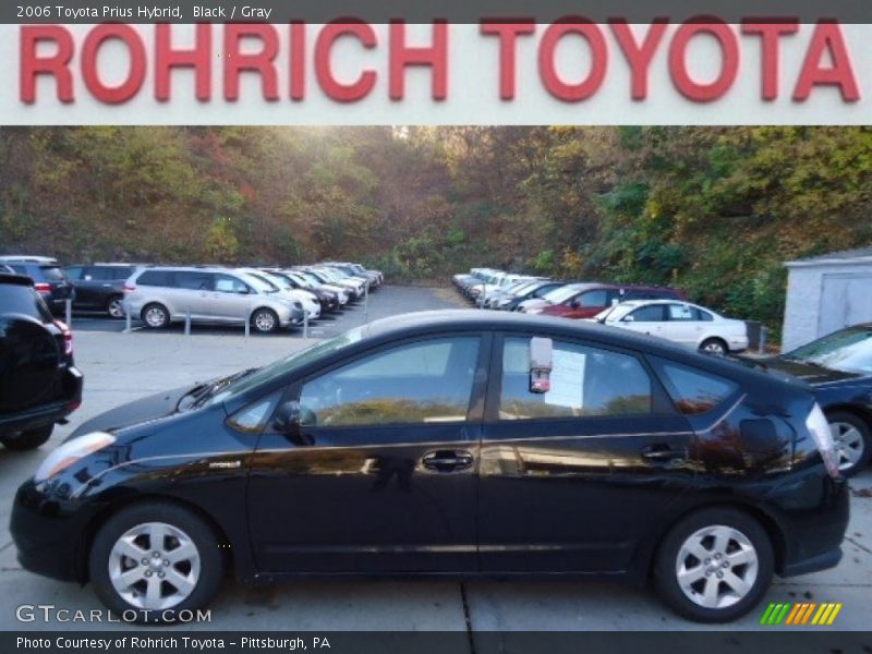 Black / Gray 2006 Toyota Prius Hybrid