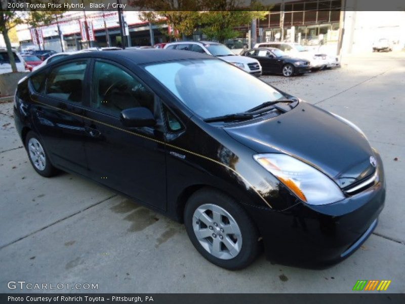 Black / Gray 2006 Toyota Prius Hybrid