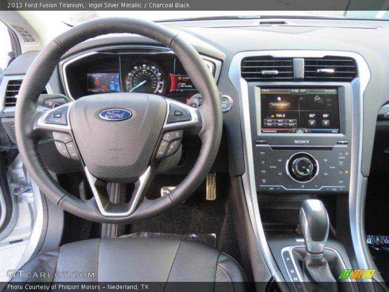 Dashboard of 2013 Fusion Titanium