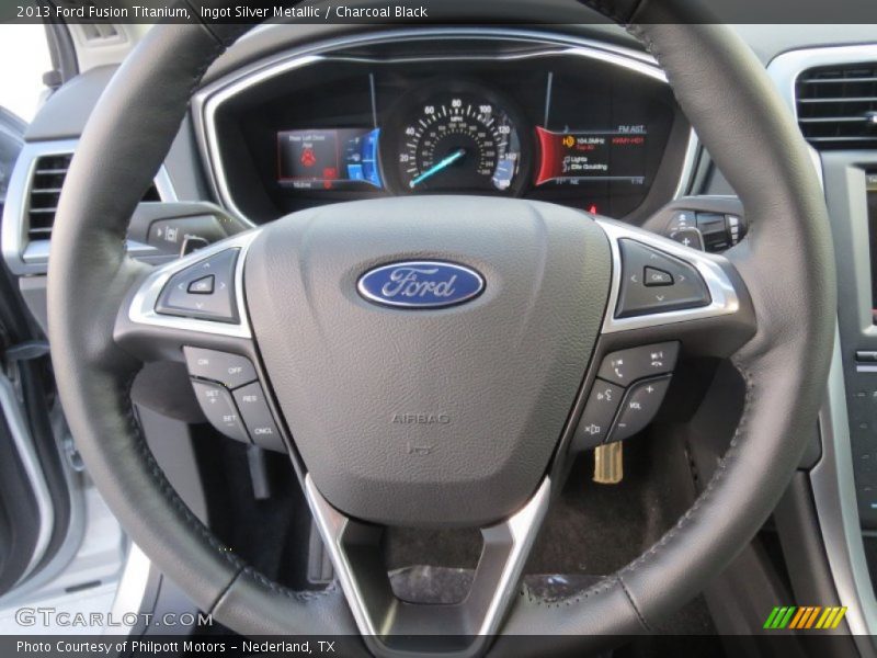  2013 Fusion Titanium Steering Wheel