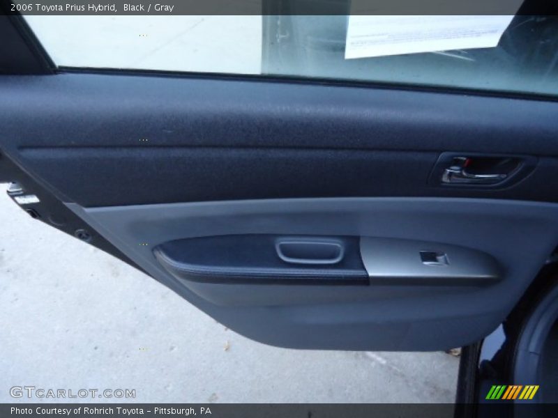 Black / Gray 2006 Toyota Prius Hybrid