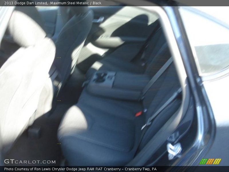 Maximum Steel Metallic / Black 2013 Dodge Dart Limited