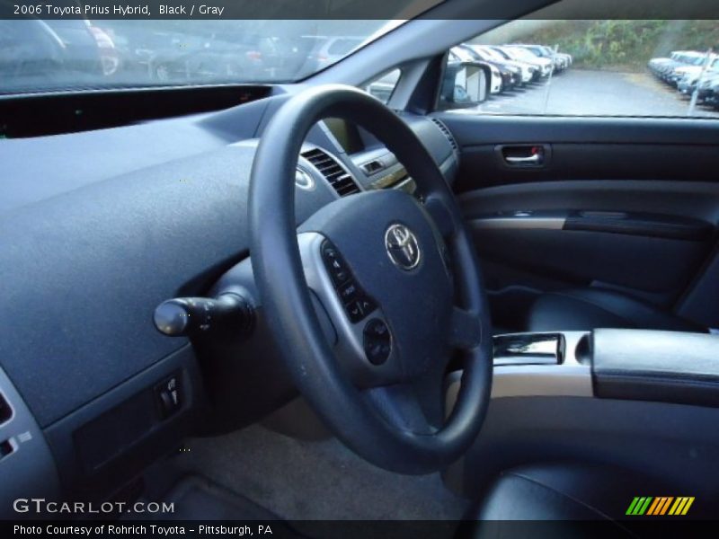 Black / Gray 2006 Toyota Prius Hybrid