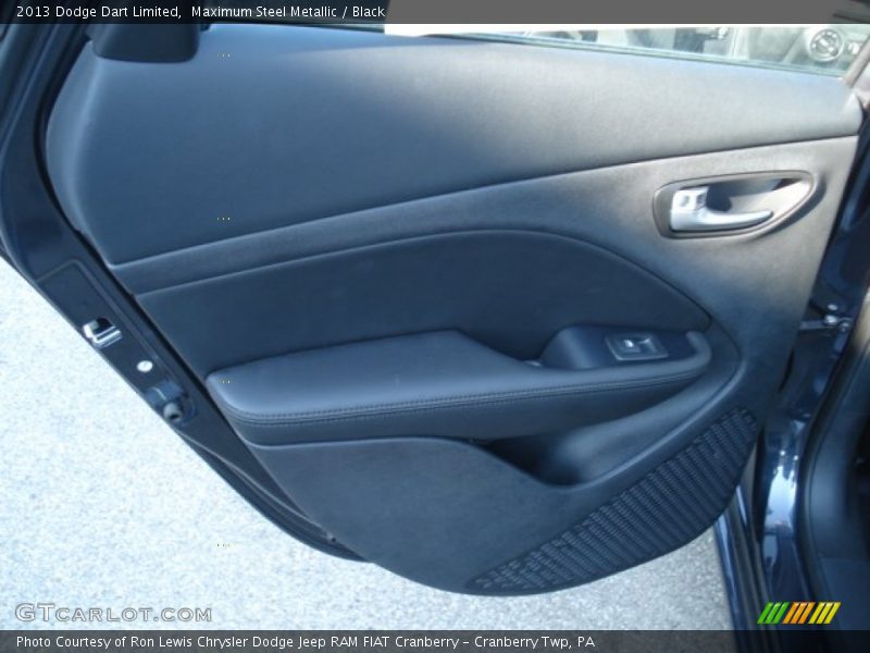 Maximum Steel Metallic / Black 2013 Dodge Dart Limited