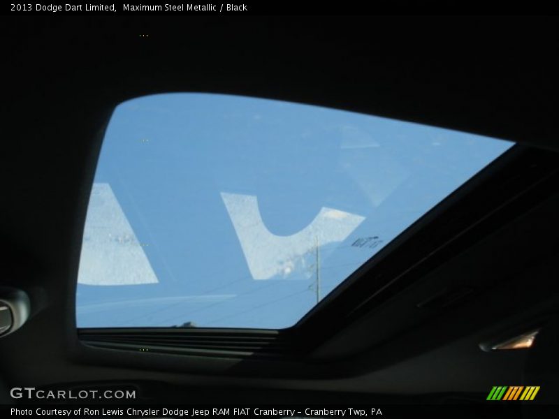 Maximum Steel Metallic / Black 2013 Dodge Dart Limited