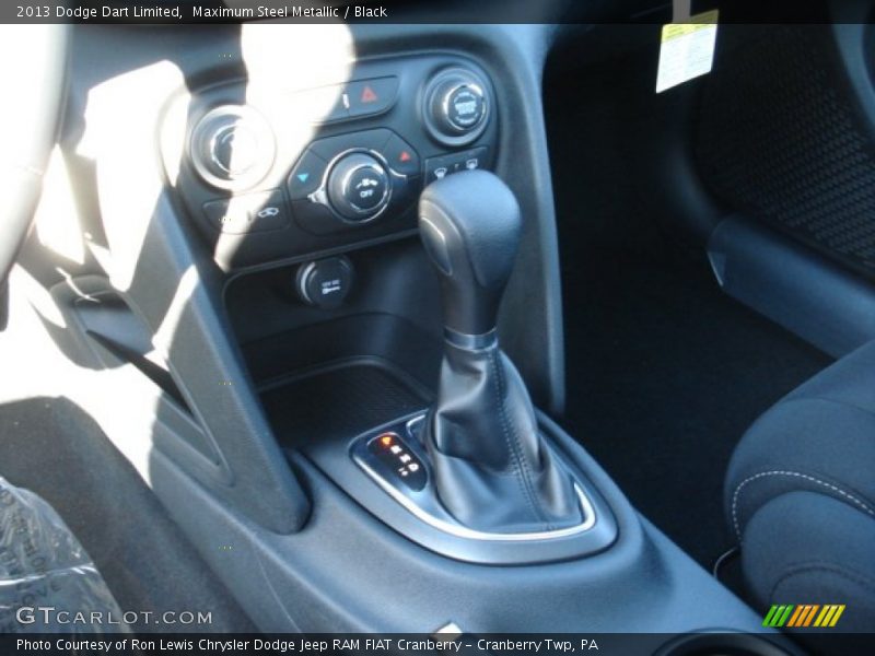 Maximum Steel Metallic / Black 2013 Dodge Dart Limited