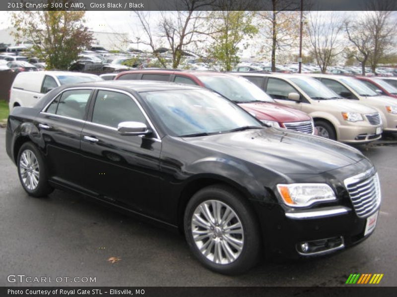 Gloss Black / Black 2013 Chrysler 300 C AWD