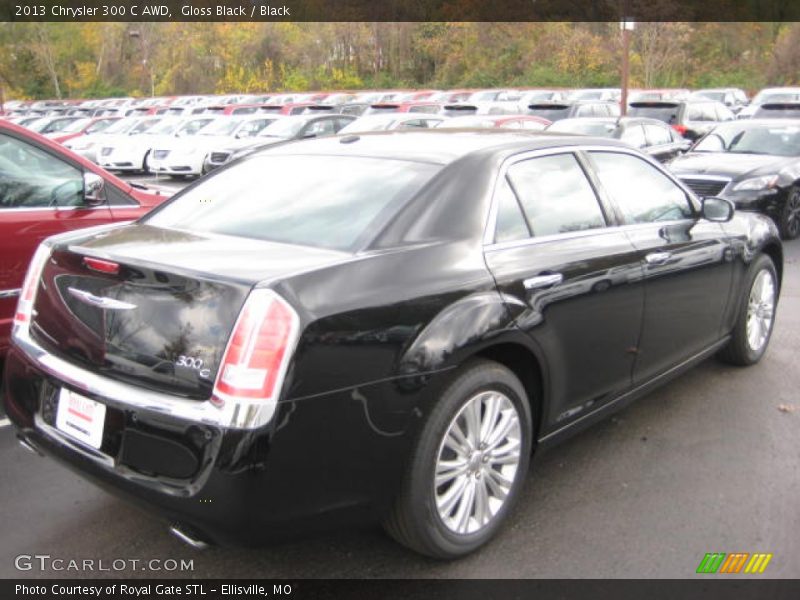 Gloss Black / Black 2013 Chrysler 300 C AWD