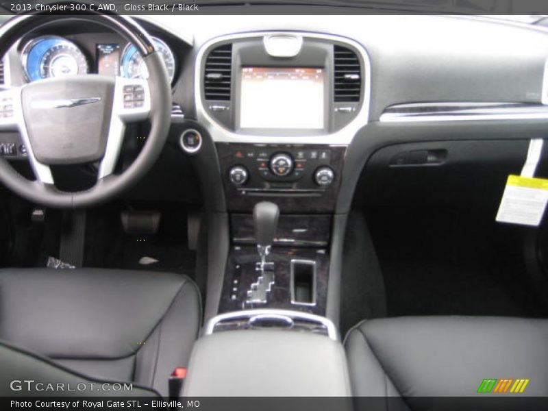 Gloss Black / Black 2013 Chrysler 300 C AWD
