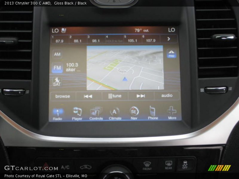 Gloss Black / Black 2013 Chrysler 300 C AWD