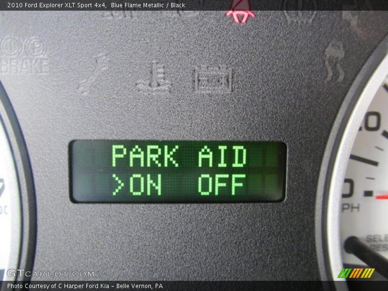 Blue Flame Metallic / Black 2010 Ford Explorer XLT Sport 4x4