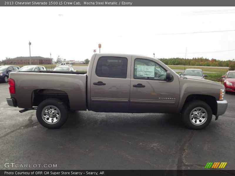 Mocha Steel Metallic / Ebony 2013 Chevrolet Silverado 1500 LS Crew Cab