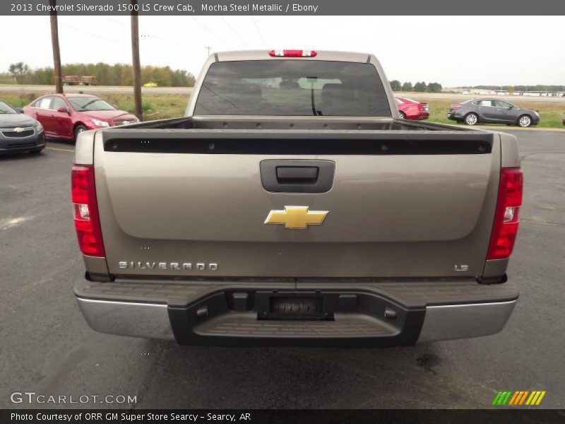 Mocha Steel Metallic / Ebony 2013 Chevrolet Silverado 1500 LS Crew Cab