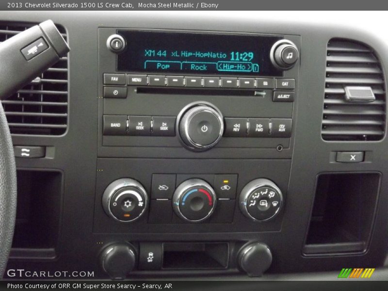 Mocha Steel Metallic / Ebony 2013 Chevrolet Silverado 1500 LS Crew Cab