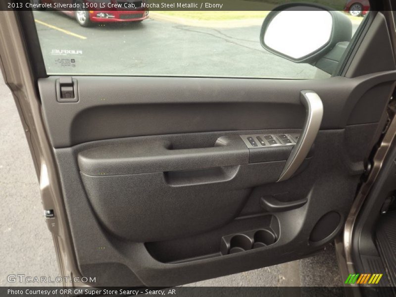 Mocha Steel Metallic / Ebony 2013 Chevrolet Silverado 1500 LS Crew Cab