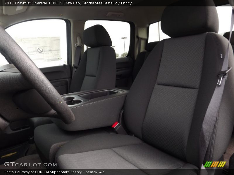 Mocha Steel Metallic / Ebony 2013 Chevrolet Silverado 1500 LS Crew Cab