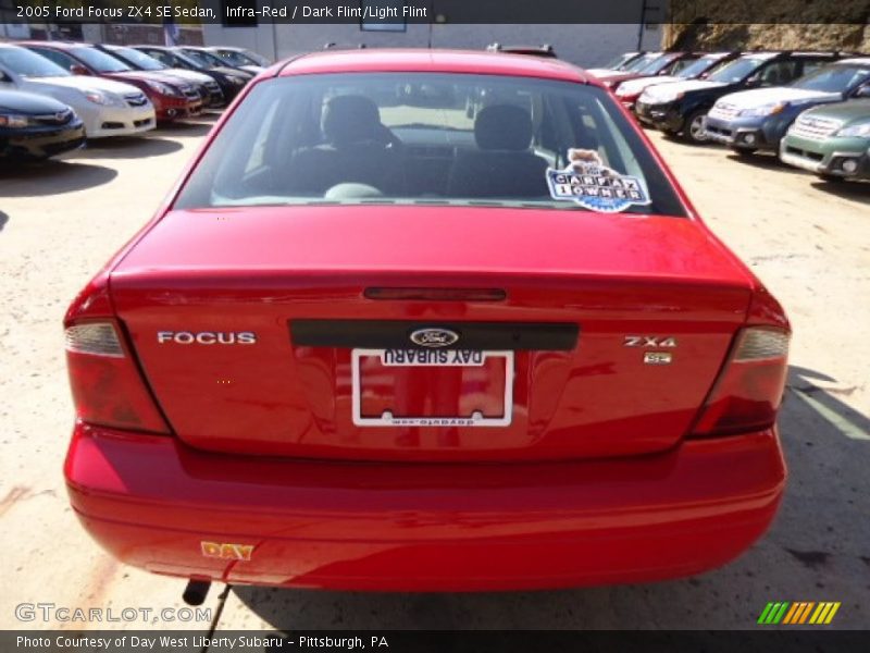 Infra-Red / Dark Flint/Light Flint 2005 Ford Focus ZX4 SE Sedan