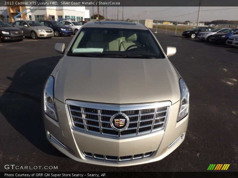 Silver Coast Metallic / Shale/Cocoa 2013 Cadillac XTS Luxury FWD