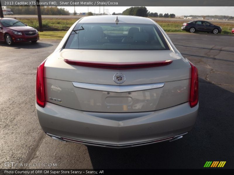 Silver Coast Metallic / Shale/Cocoa 2013 Cadillac XTS Luxury FWD