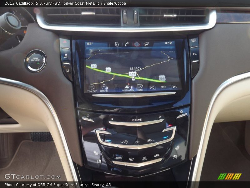 Silver Coast Metallic / Shale/Cocoa 2013 Cadillac XTS Luxury FWD