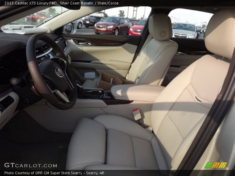 Silver Coast Metallic / Shale/Cocoa 2013 Cadillac XTS Luxury FWD