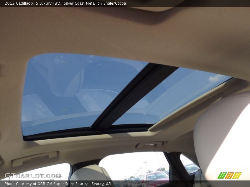 Silver Coast Metallic / Shale/Cocoa 2013 Cadillac XTS Luxury FWD
