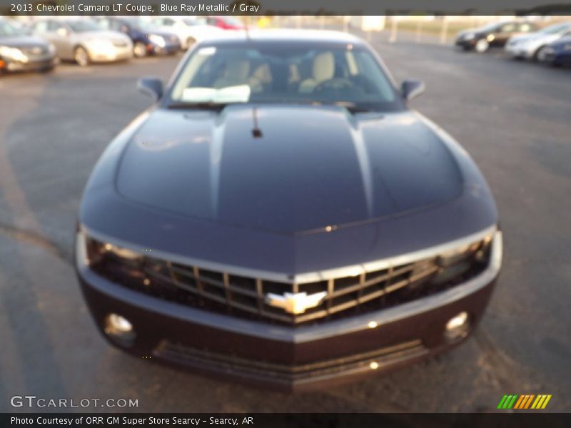 Blue Ray Metallic / Gray 2013 Chevrolet Camaro LT Coupe