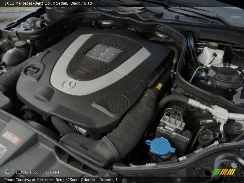 Black / Black 2011 Mercedes-Benz E 550 Sedan
