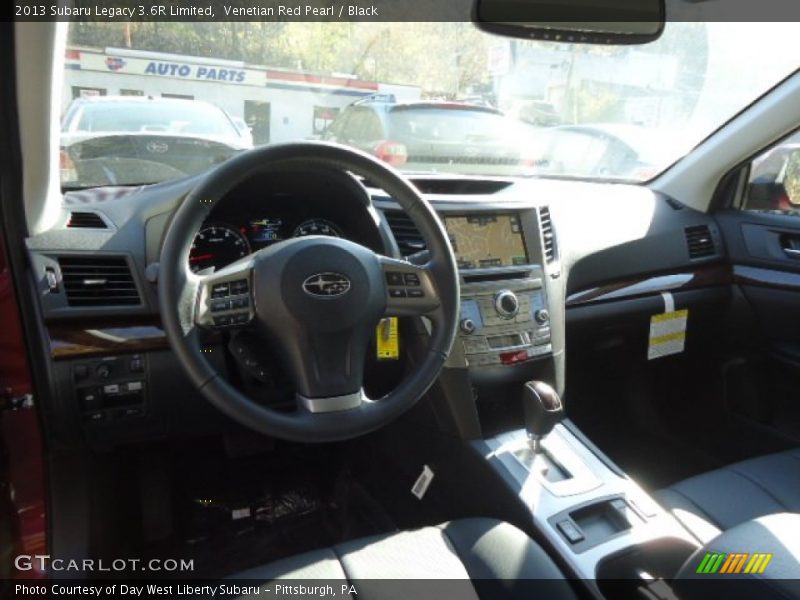 Venetian Red Pearl / Black 2013 Subaru Legacy 3.6R Limited