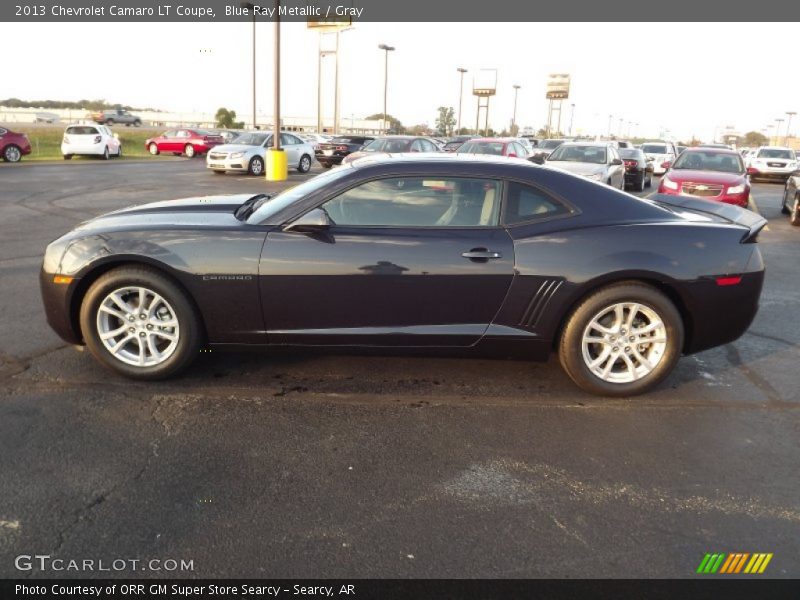 Blue Ray Metallic / Gray 2013 Chevrolet Camaro LT Coupe