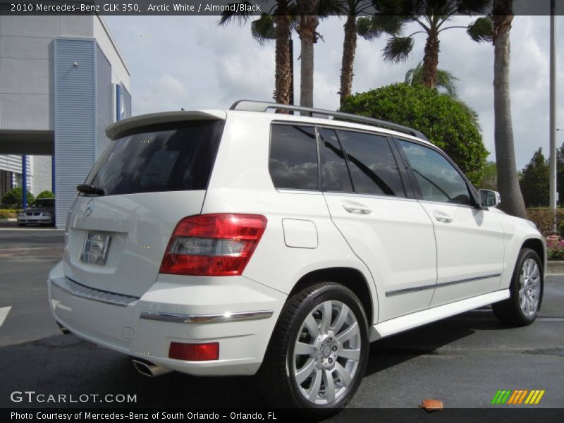 Arctic White / Almond/Black 2010 Mercedes-Benz GLK 350