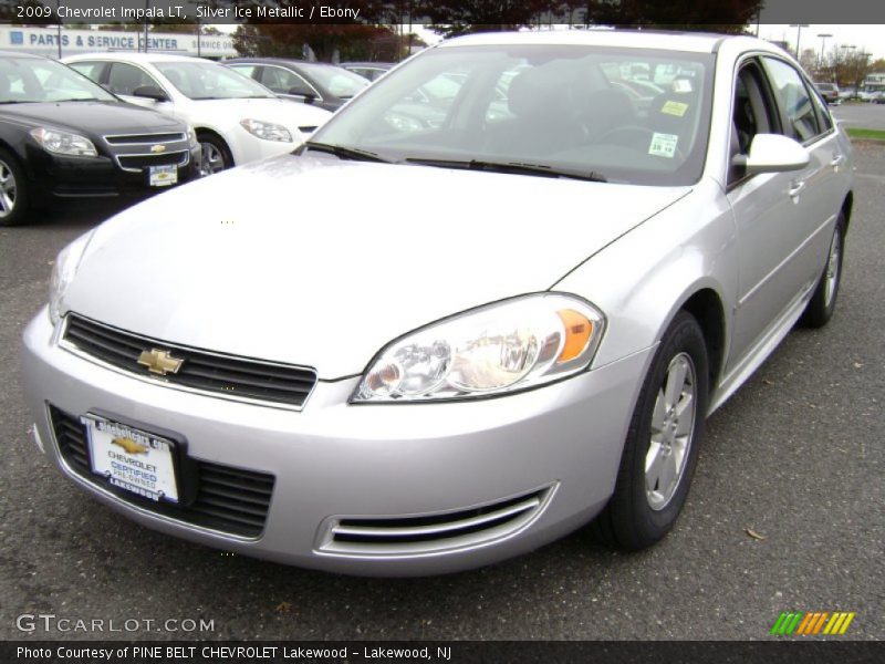 Silver Ice Metallic / Ebony 2009 Chevrolet Impala LT