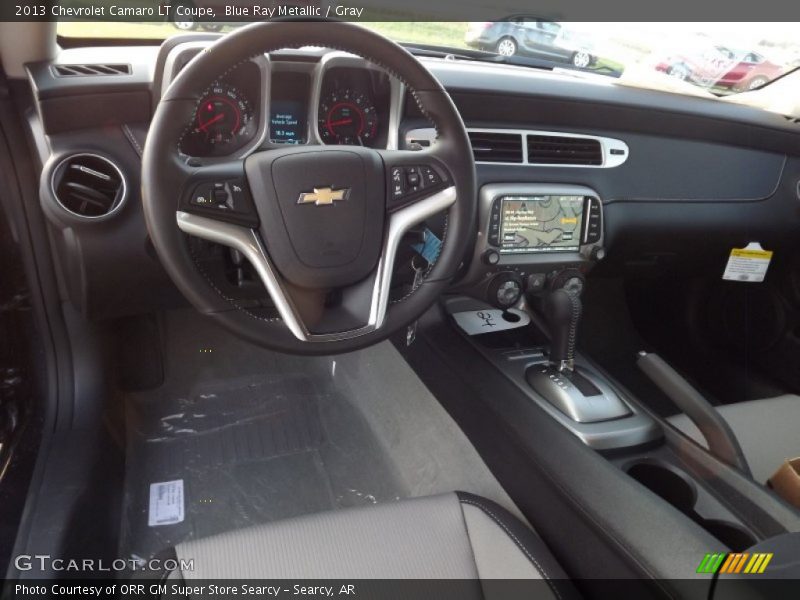 Blue Ray Metallic / Gray 2013 Chevrolet Camaro LT Coupe