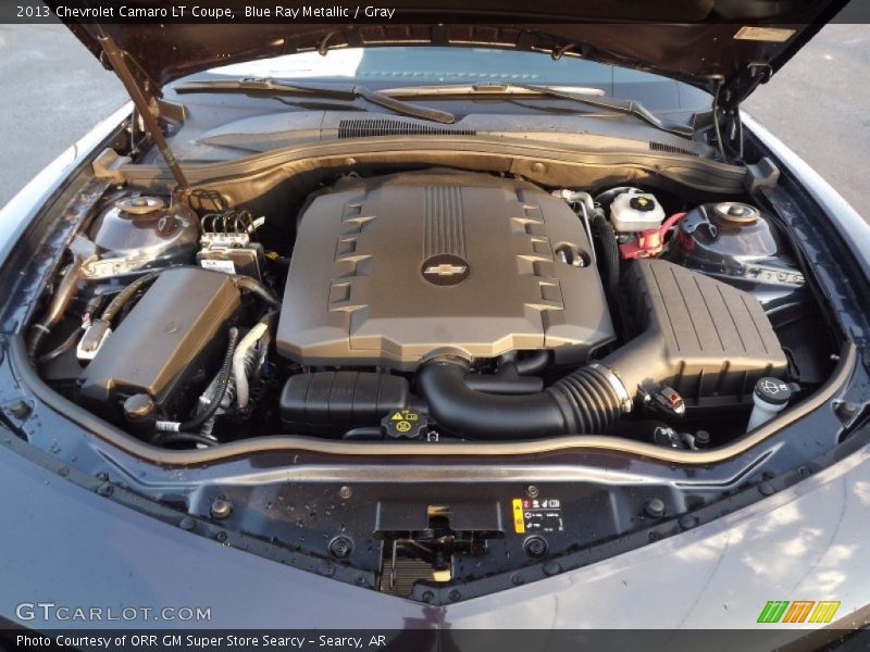 Blue Ray Metallic / Gray 2013 Chevrolet Camaro LT Coupe