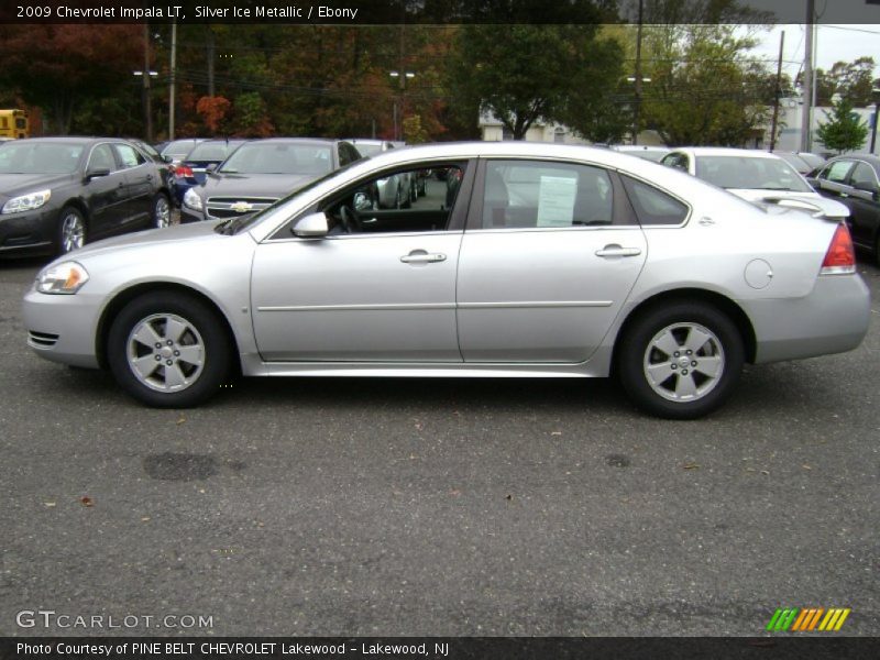 Silver Ice Metallic / Ebony 2009 Chevrolet Impala LT