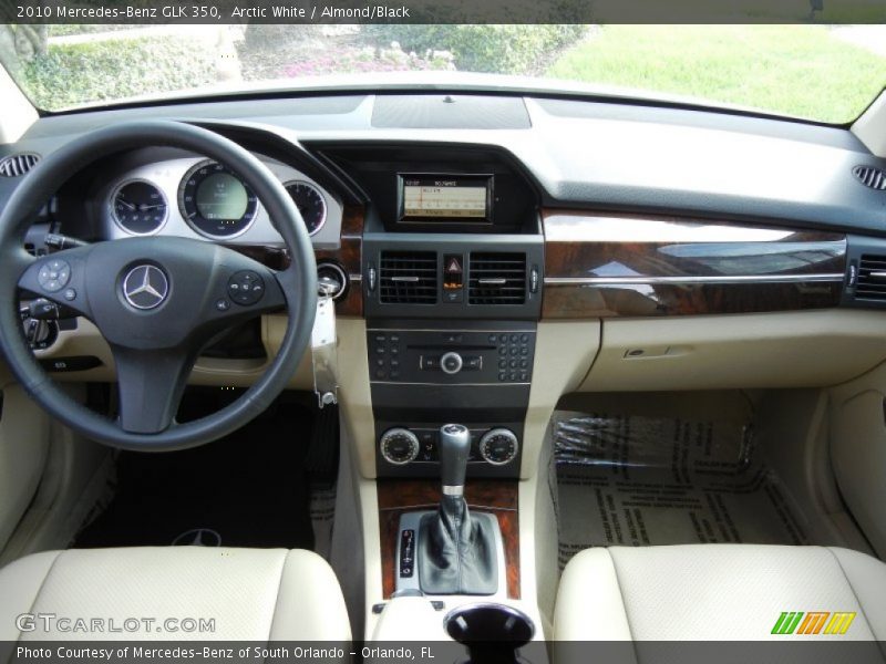 Arctic White / Almond/Black 2010 Mercedes-Benz GLK 350