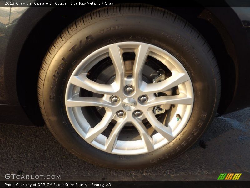 Blue Ray Metallic / Gray 2013 Chevrolet Camaro LT Coupe