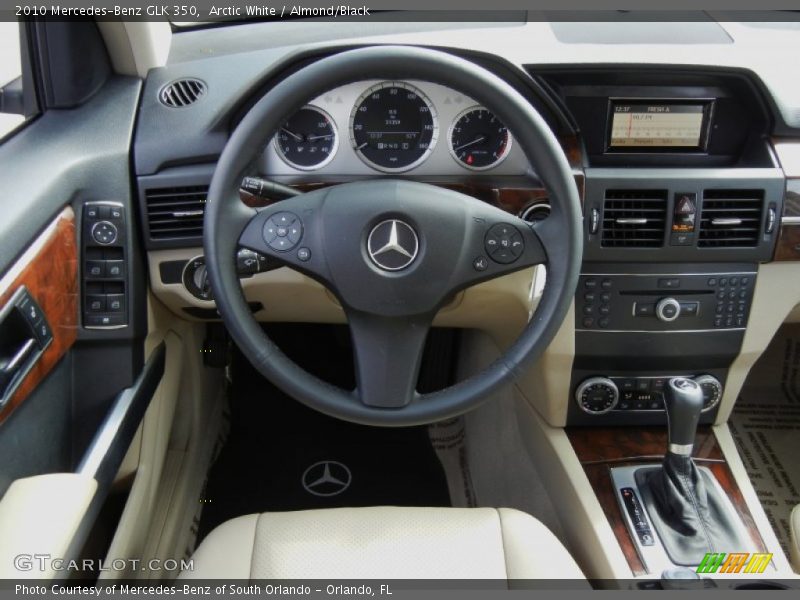 Arctic White / Almond/Black 2010 Mercedes-Benz GLK 350