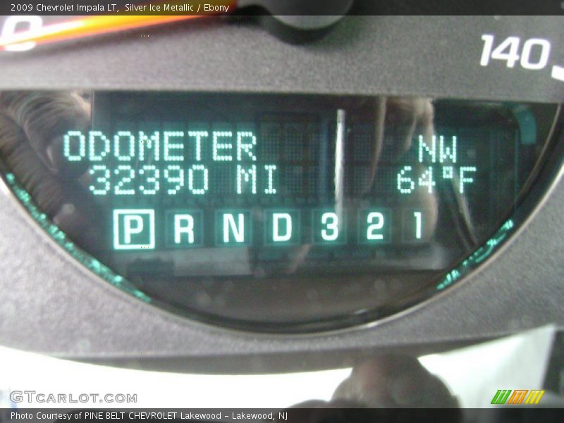 Silver Ice Metallic / Ebony 2009 Chevrolet Impala LT