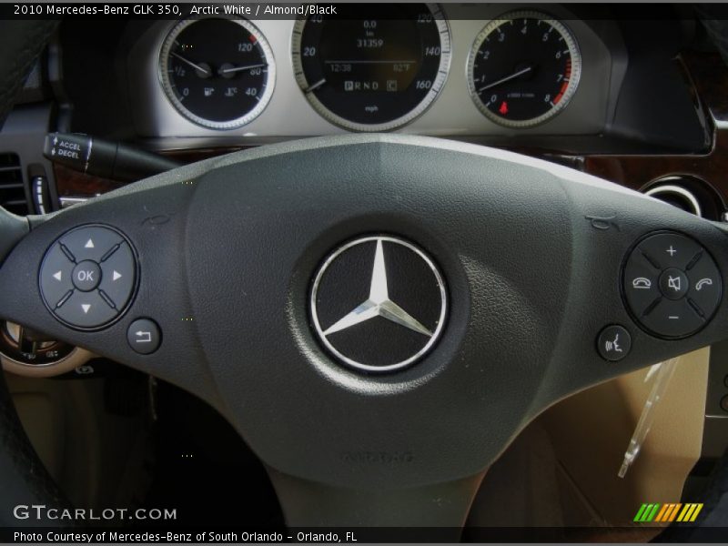 Arctic White / Almond/Black 2010 Mercedes-Benz GLK 350