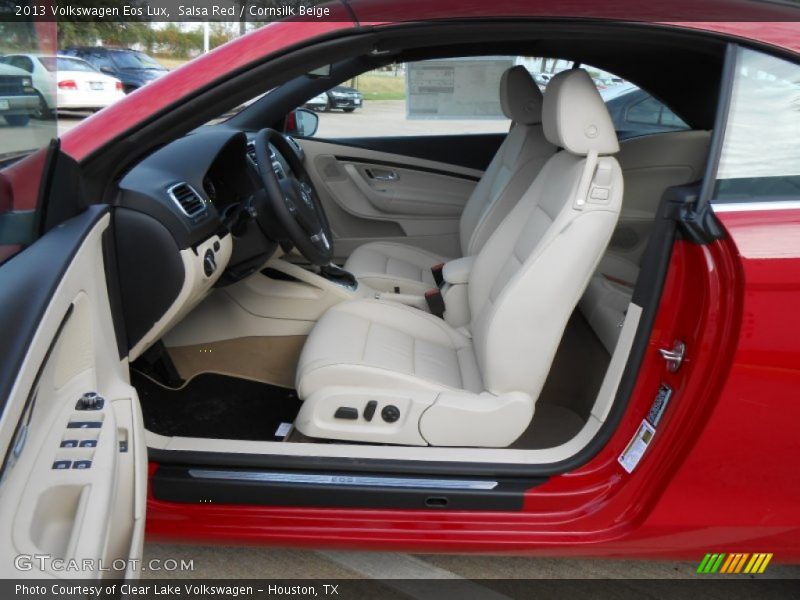  2013 Eos Lux Cornsilk Beige Interior