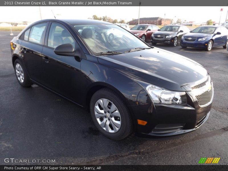 Black Granite Metallic / Jet Black/Medium Titanium 2013 Chevrolet Cruze LS