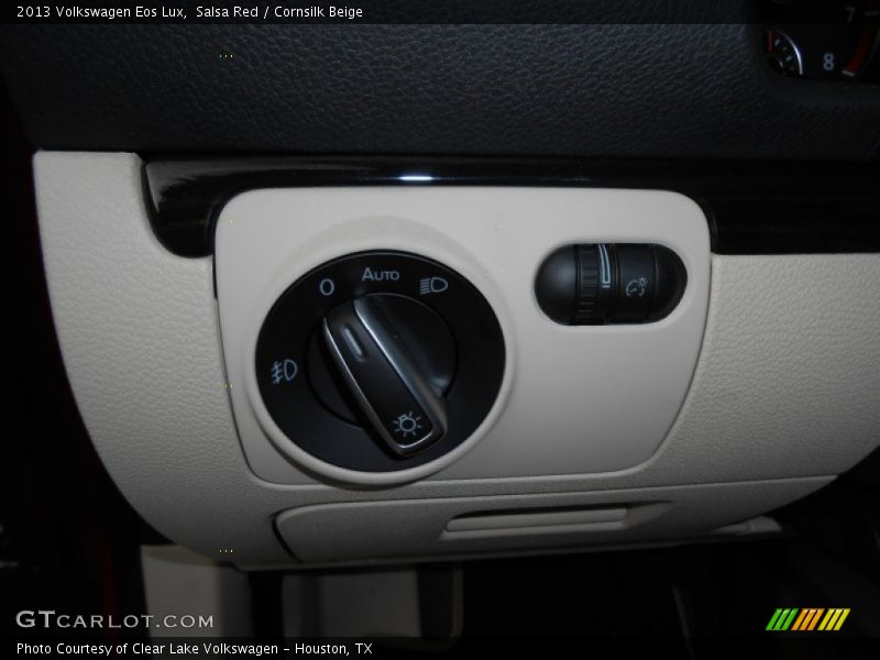 Salsa Red / Cornsilk Beige 2013 Volkswagen Eos Lux