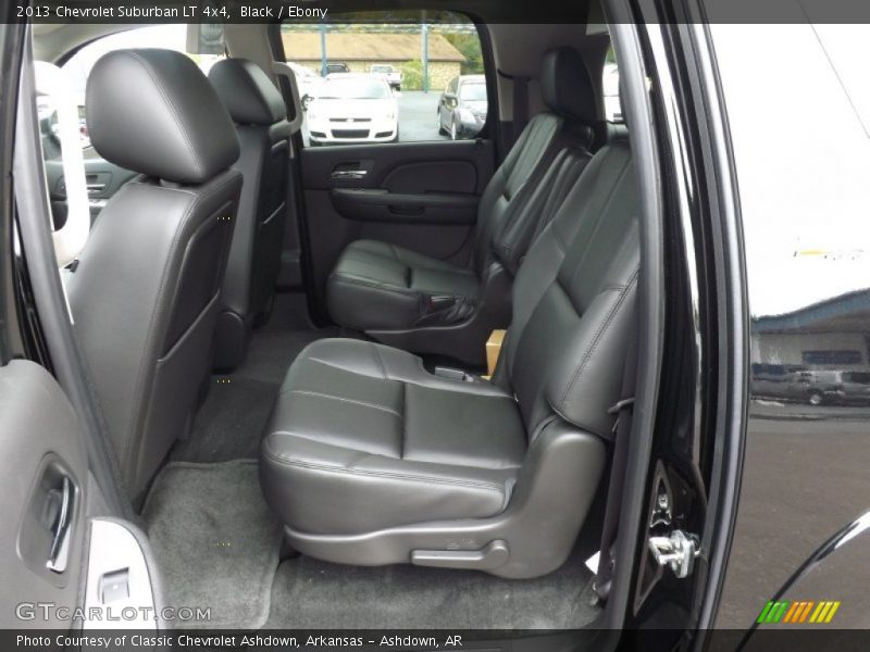Rear Seat of 2013 Suburban LT 4x4