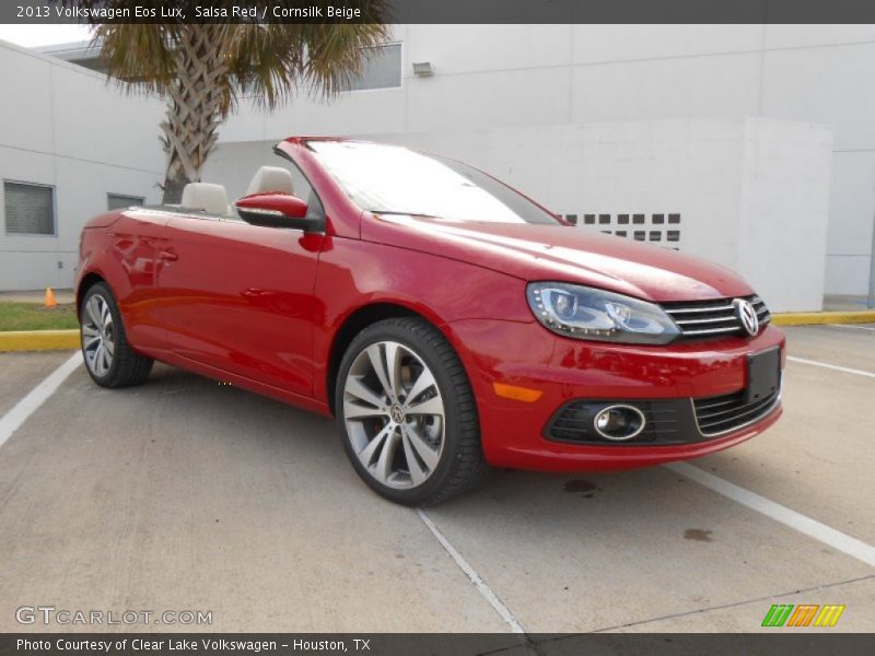 Front 3/4 View of 2013 Eos Lux