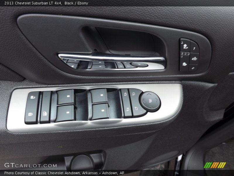 Controls of 2013 Suburban LT 4x4