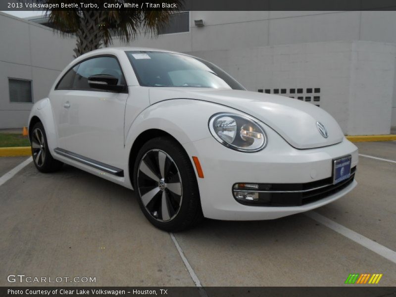 Candy White / Titan Black 2013 Volkswagen Beetle Turbo