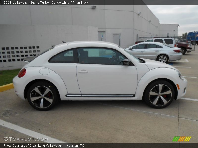 Candy White / Titan Black 2013 Volkswagen Beetle Turbo
