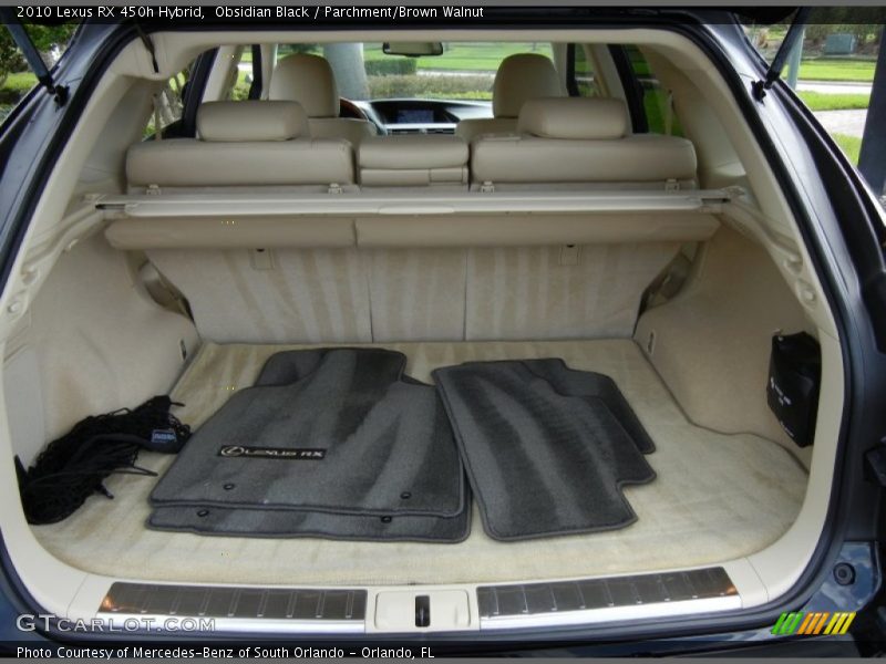  2010 RX 450h Hybrid Trunk